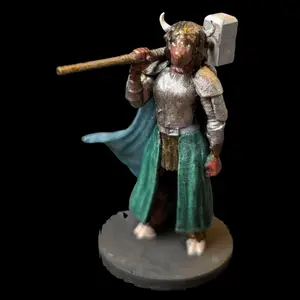 Painted Minotaur Female Cleric