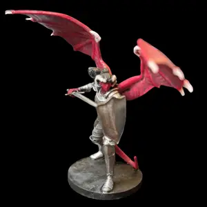 Painted Tiefling Paladin